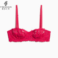 Floral soutien-gorge en dentelle photos d&#39;images chaudes de femmes sexy armoise balcoette trimestre tasse plus la taille soutien-gorge dentelle bralette